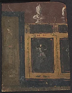 Vægdekorationer til Valhøj 1838/1839 by Lorenz Frølich