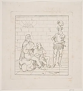 Valdemar Sejr og hans sønner i fængslet