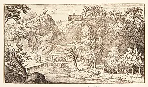 Vandmøllen by Allaert van Everdingen