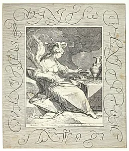Vanitas, vanitatum et omnia vanitas by Jan Saenredam