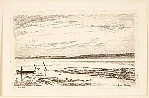 Ved Roskilde Fjord by Louise Ravn-Hansen