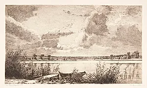 Vejlesø ved Holte by Louise Ravn-Hansen