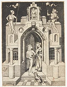 Velkomst i en døråbning by Mair Landshut