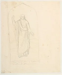 Velsignende Kristus by Dankvart Dreyer