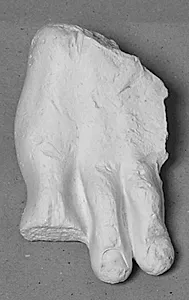 Venstre fod, fragment. Efter originalen til tyranmorderen Aristogeiton by Ubekendt