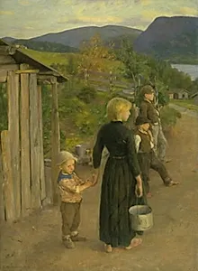 Ventende børn