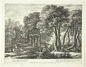Venus bortfører Adonis by Herman van Swanevelt