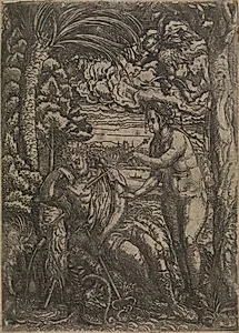 Venus og Merkur by Hans Burgkmair (I)