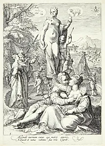 Venus by Jan Saenredam