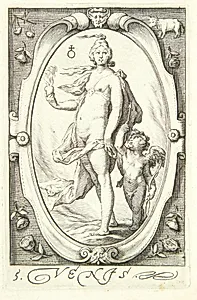 Venus by Jacob Matham
