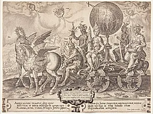 Verdens triumf by Cornelis Cort