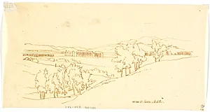Vicino di Cicilia Metella by Martinus Rørbye