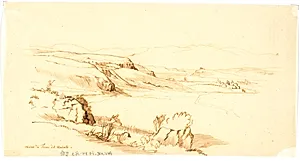 vicino di Torre del Quinto by Martinus Rørbye