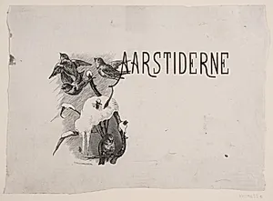 Vignet til "Aarstiderne", digtsamling af Holger Drachmann by Ubekendt