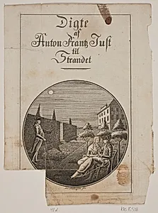 Vignet til Digte af Anton Frantz Just til Strandet