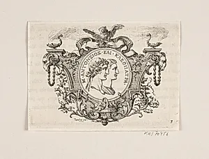 Vignet til Frederik Lodvig Norden, "Voyage d'Egypte et de Nubie", København 1755