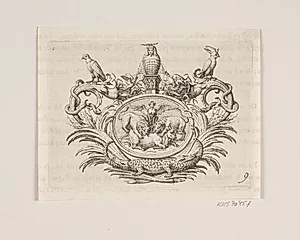 Vignet til Frederik Lodvig Norden, "Voyage d'Egypte et de Nubie", København 1755