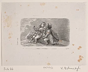 Vignet til "Ringen" by Waldemar Bøhme