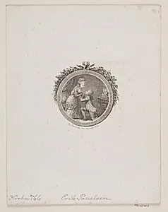 Vignet til S. Richardson "Sir Grandisons Historie" by Erik Pauelsen
