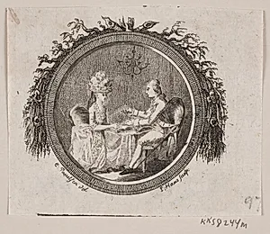 Vignet til Samuel Richardson "Sir Carl Grandisons Historie"
