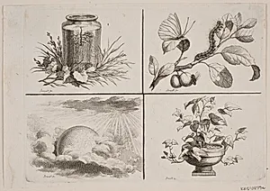 Vignetter til Bonnets værker by J.F. Clemens