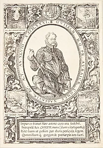 Vilhelm af Oranien by Hendrick Goltzius