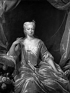 Vilhelm IV af Oraniens gemalinde Anna, datter af Georg II by Ubekendt