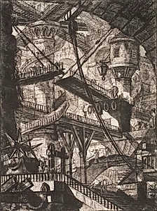 Vindebroen by Giovanni Battista Piranesi
