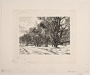 Vinter i skoven by Vilhelm Kyhn