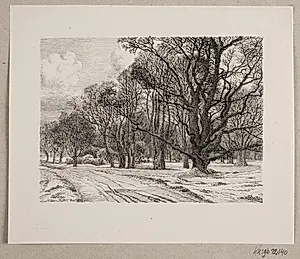 Vinter i skoven by Vilhelm Kyhn