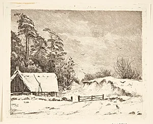 Vinterdag by Louise Ravn-Hansen