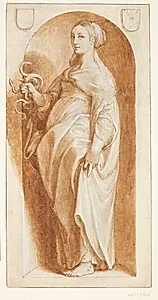 Visdom by Hendrick Goltzius