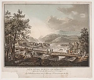 Vue d'une partie de Hönefoss by Georg Haas