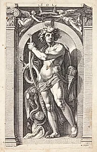 Vulkan by Hendrick Goltzius