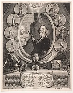 Wentzel Rothkirch. Illustration til ligprædiken by Albert Haelwegh
