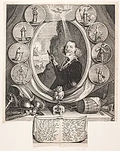 Wentzel Rothkirch. Illustration til ligprædiken by Albert Haelwegh
