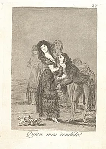 Ydmygste tjener by Francisco de Goya
