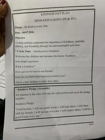 MEMS KIDS GARDEN by Unknown Artist