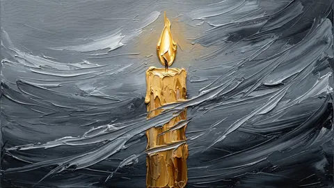Candle and Wind