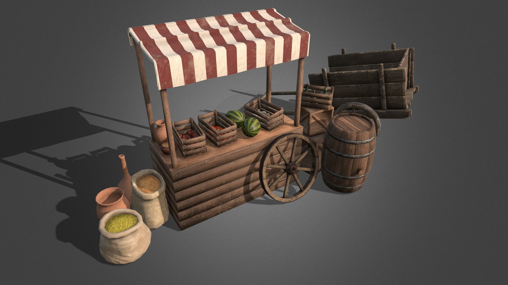 Medieval Market Asset Pack