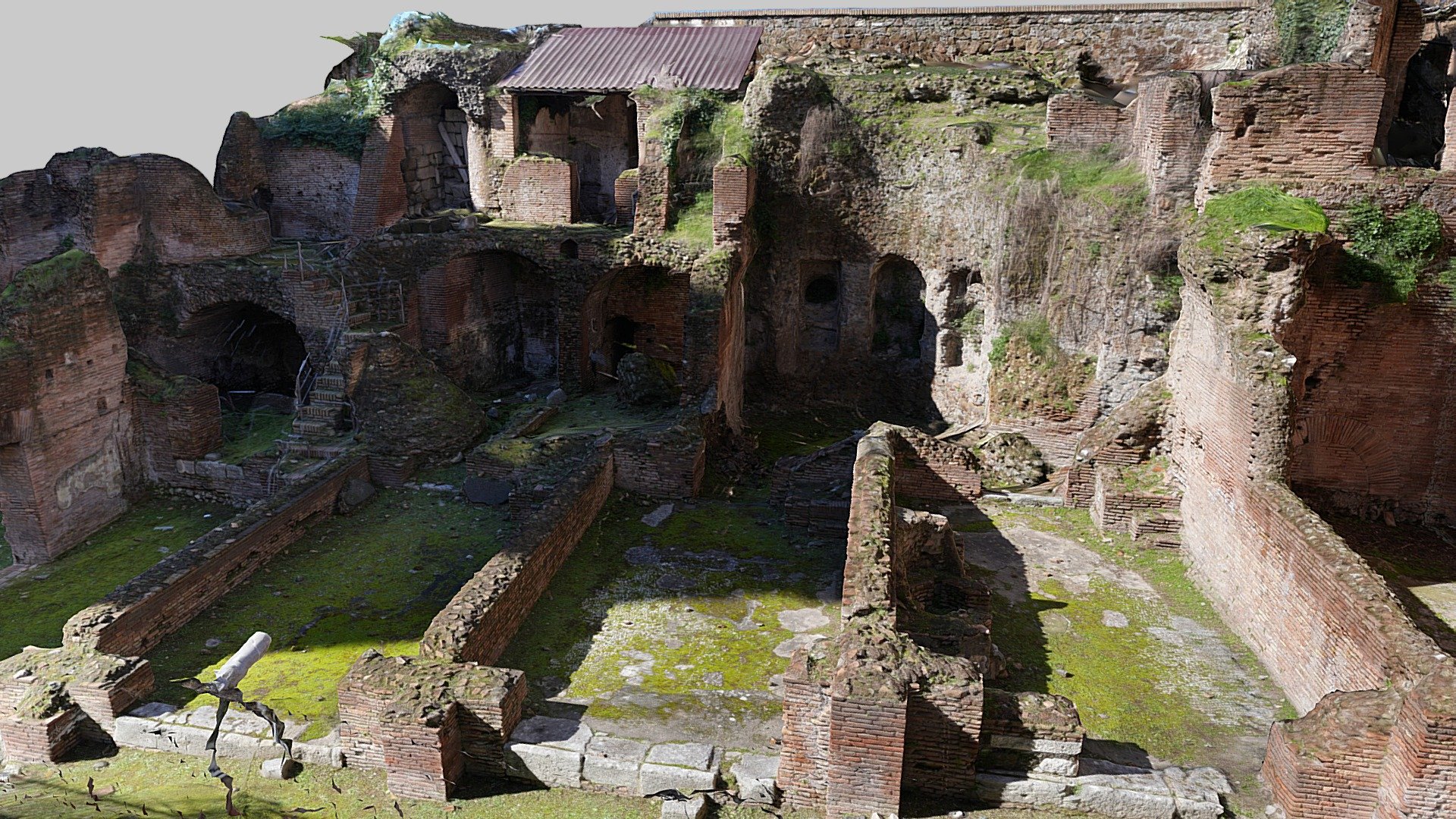Mercati Di Traiano Ruins