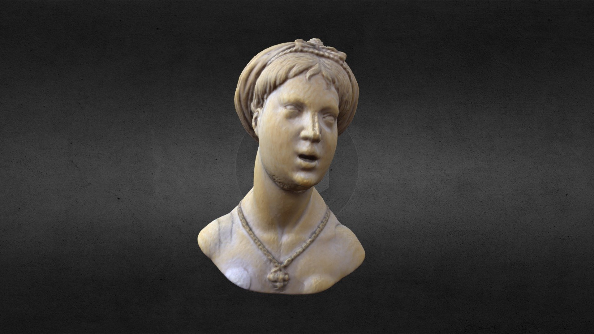 Bust Of A Singing Woman