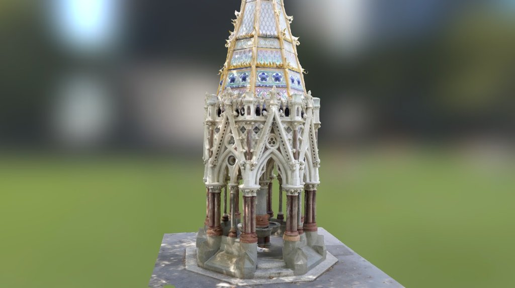 Buxton Memorial Fountain, London