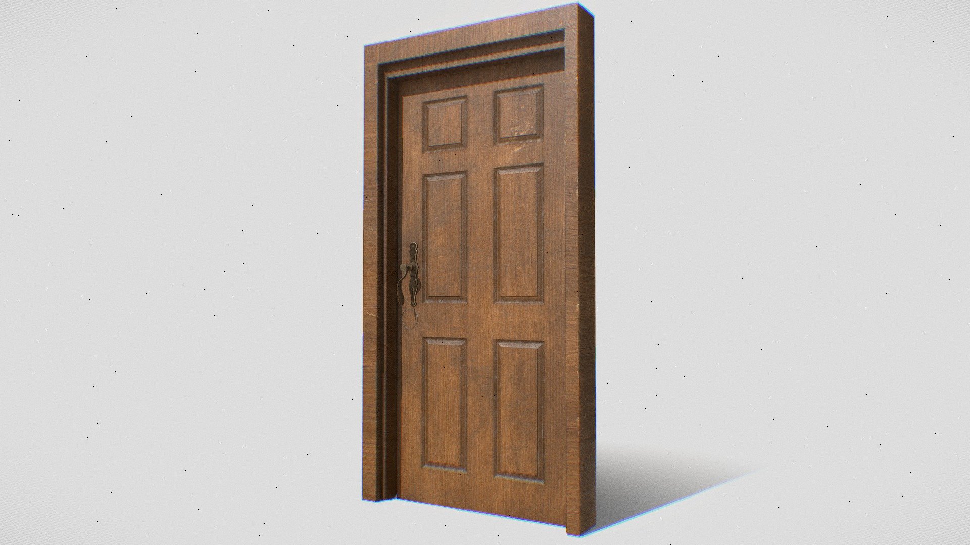Door with handle