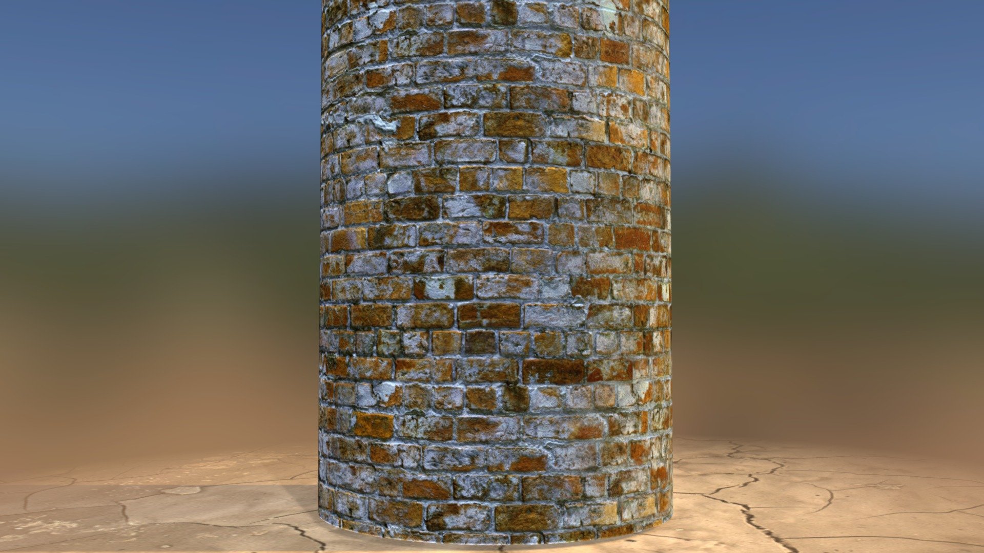 Brick : Tiled material