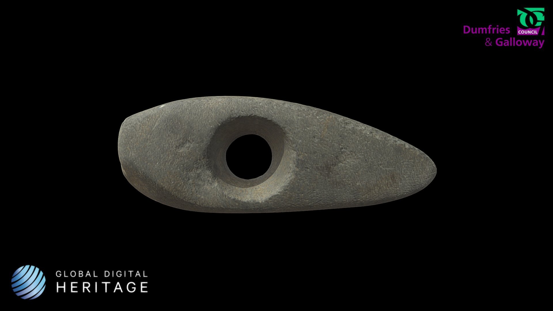 Stone Battle Axe