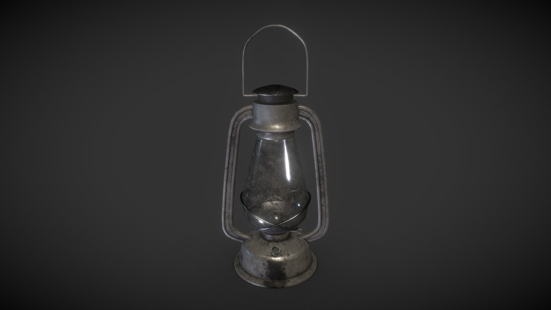 Kerosene Lamp - Early 20th Century