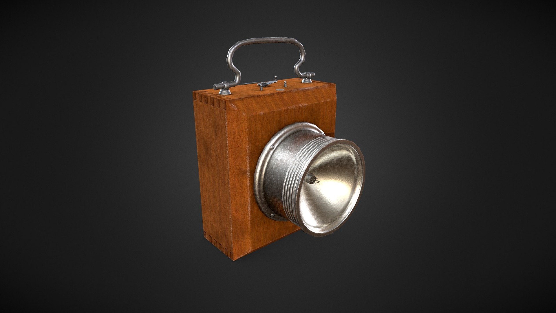Vintage flashlight