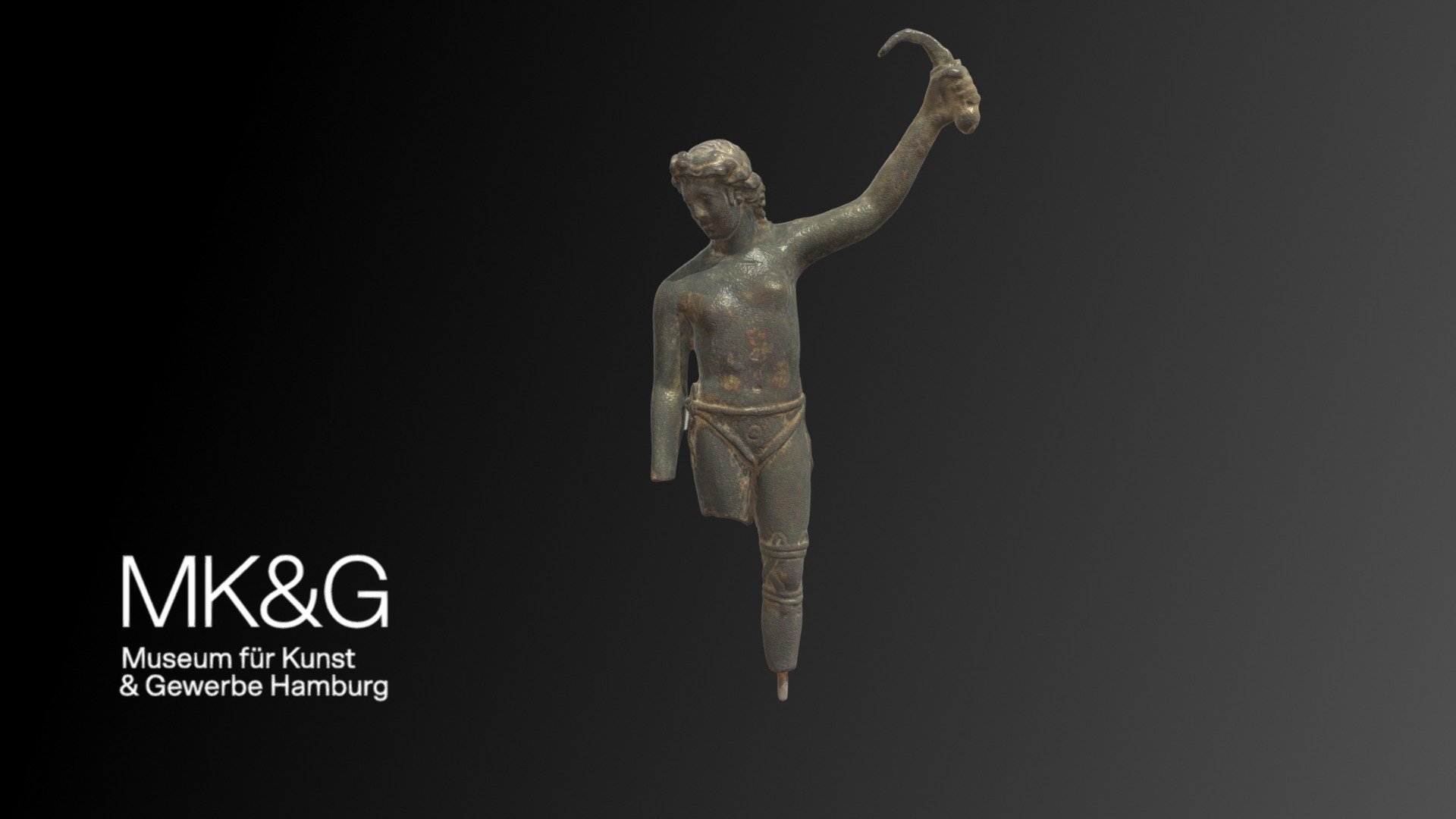 Statuette eines Schwerathleten