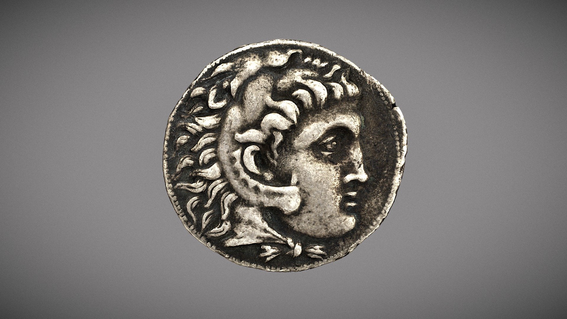 Tetradrachm of Alexander the Great as Herakles
